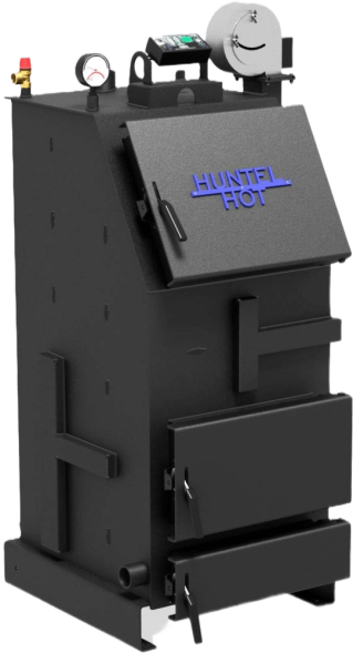 Котел твердотопливный длительного горения Huntel Hot 15